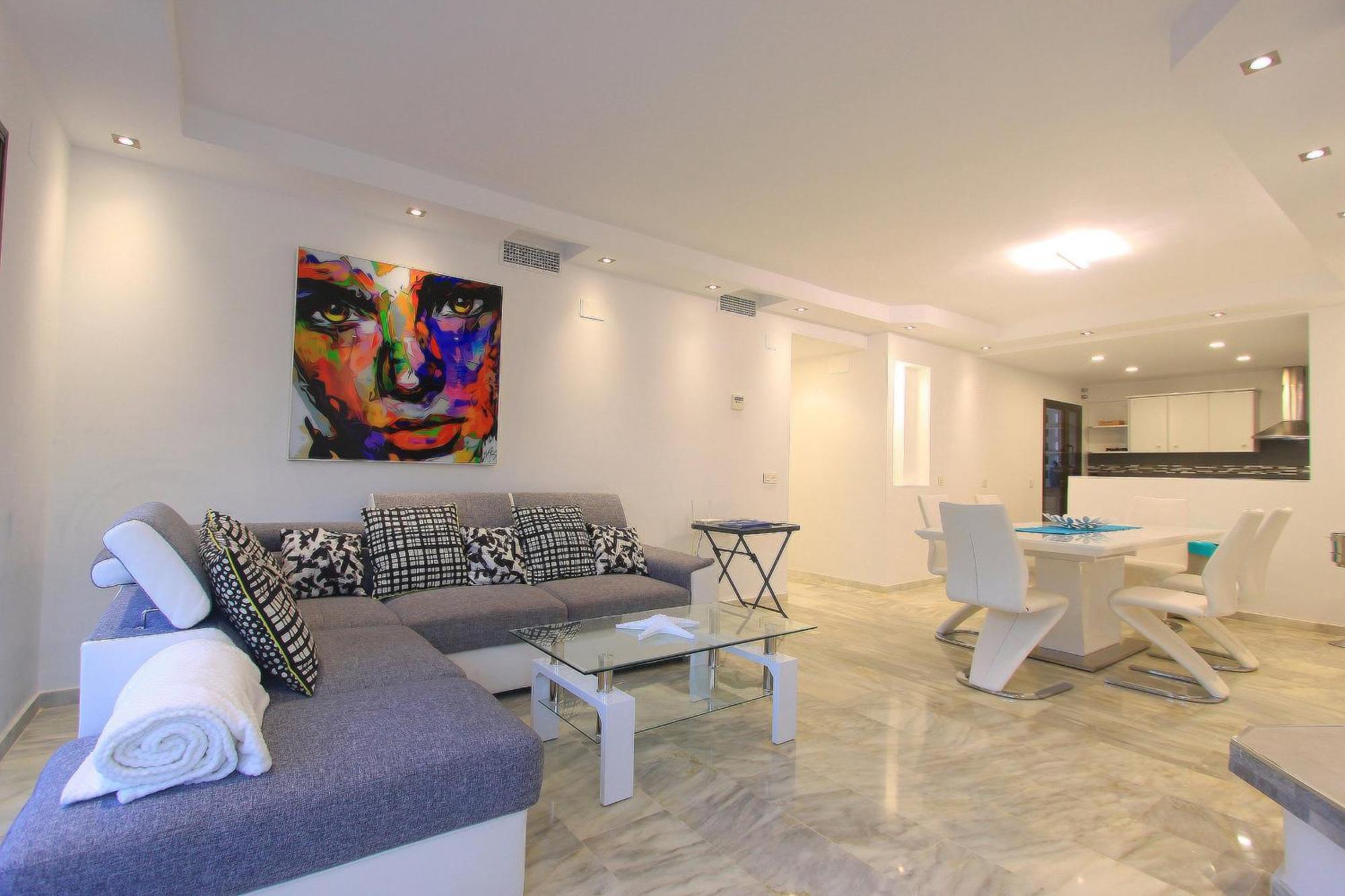 1108 Beachfront 2 Apartments With Roofterrace 80Mtrgt Beach 3 Pools Marbella Buitenkant foto