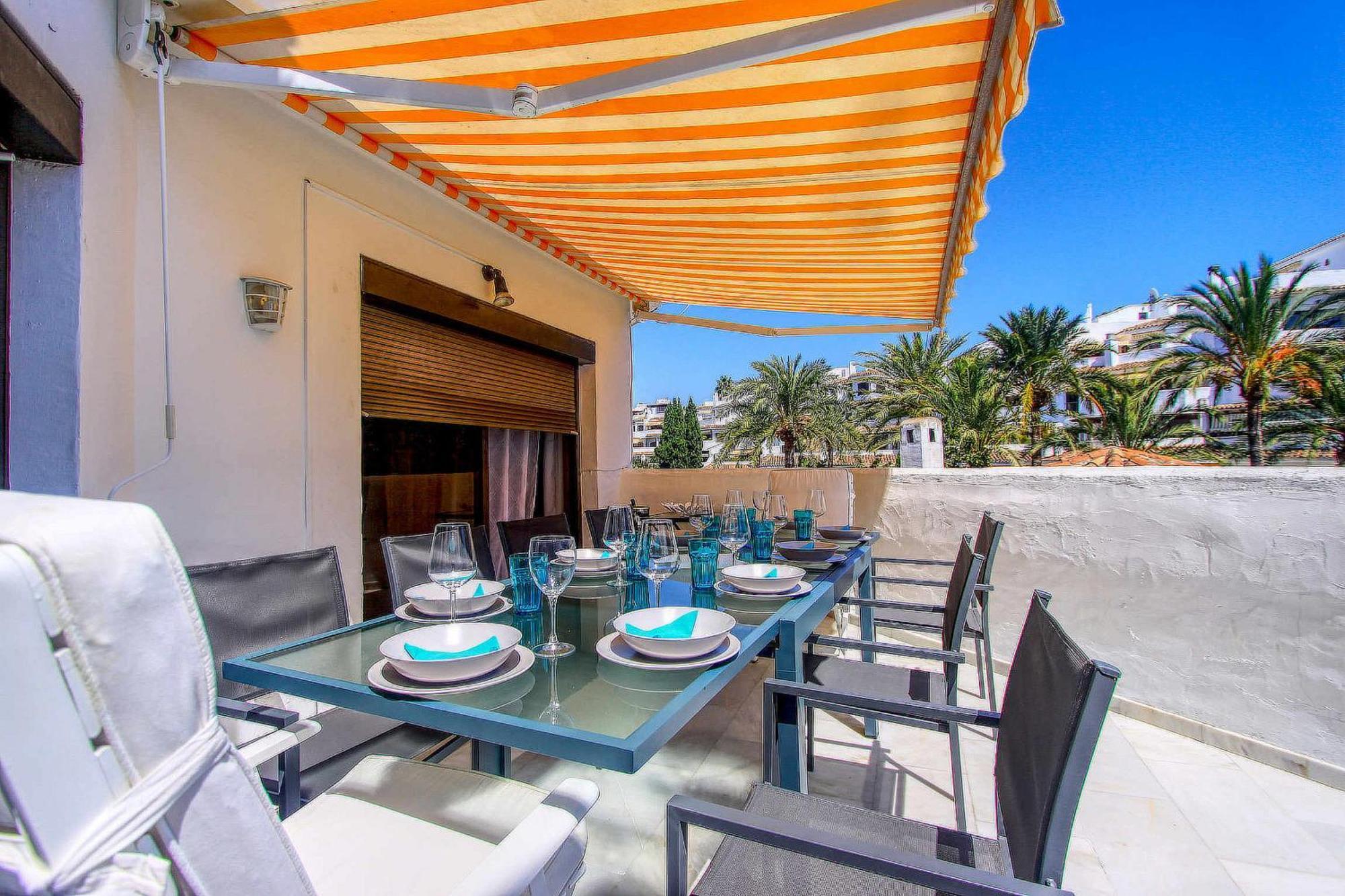 1108 Beachfront 2 Apartments With Roofterrace 80Mtrgt Beach 3 Pools Marbella Buitenkant foto